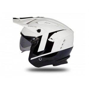 CASCO UFO SHERATAN BLANCO Y NEGRO