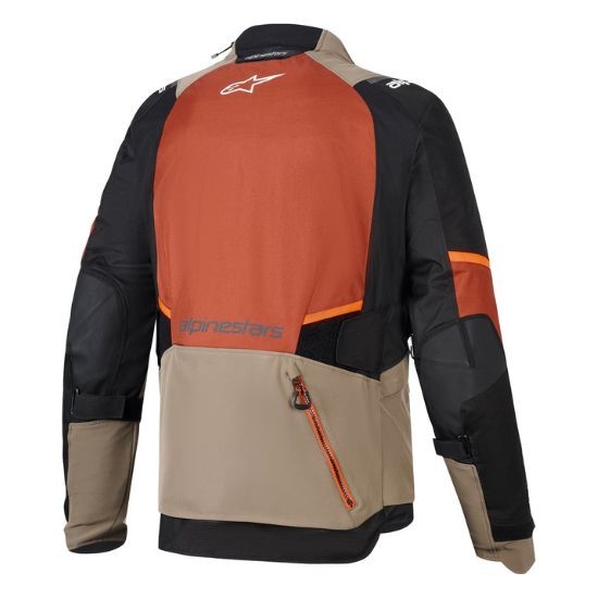 CHAQUETA ALPINESTARS ANDES V4 DRYSTAR® WALNUT RUST Y NEGRA