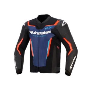 CHAQUETA ALPINESTARS GP FORCE V2 NEGRA Y AZUL