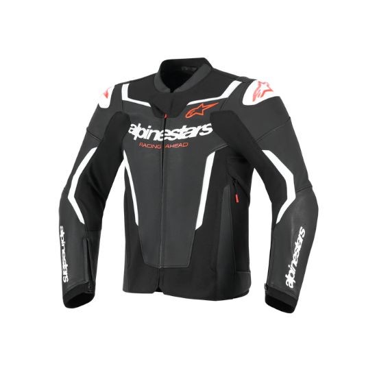 CHAQUETA ALPINESTARS GP FORCE V2 NEGRA Y BLANCA