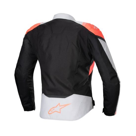 CHAQUETA ALPINESTARS IMPERMEABLE STELLA T-JAWS V4 NEGRA, BLANCA Y FLUO CORA