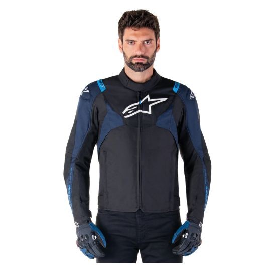 CHAQUETA ALPINESTARS IMPERMEABLE T-JAWS V4 AZUL