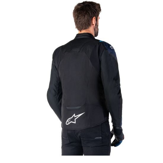 CHAQUETA ALPINESTARS IMPERMEABLE T-JAWS V4 AZUL