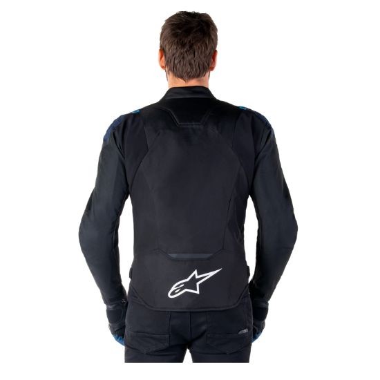 CHAQUETA ALPINESTARS IMPERMEABLE T-JAWS V4 AZUL