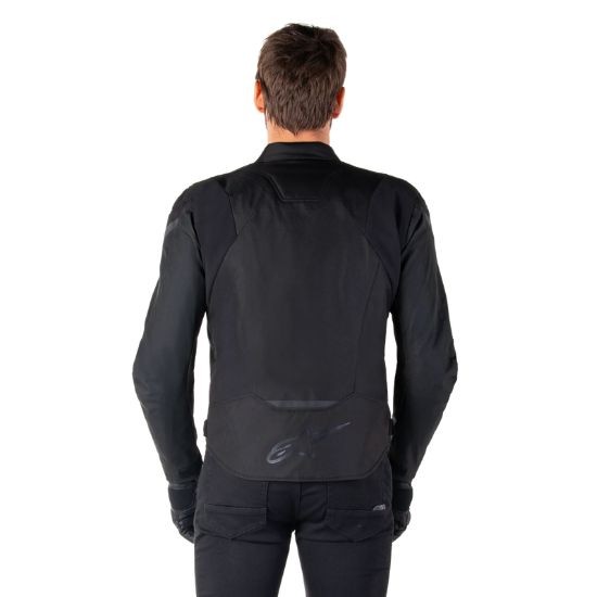 CHAQUETA ALPINESTARS IMPERMEABLE T-JAWS V4 NEGRA
