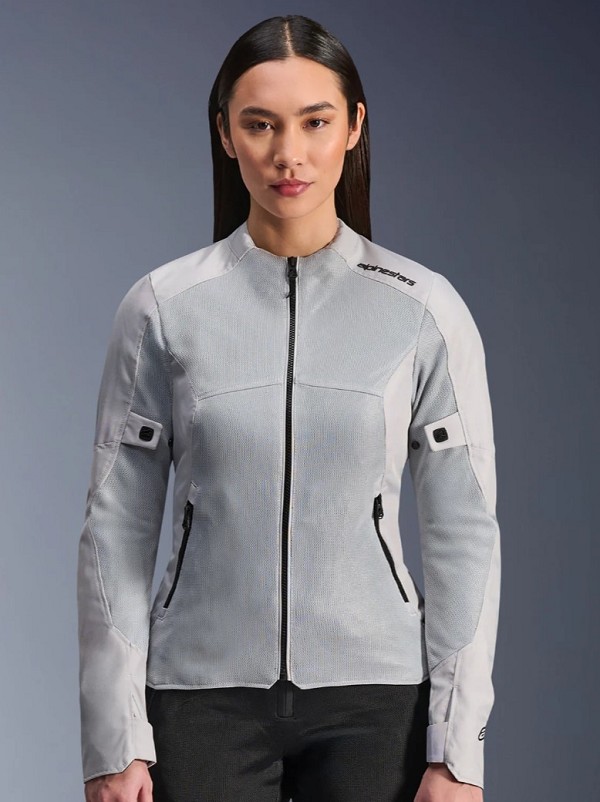 CHAQUETA ALPINESTARS MUJER C-1 AIR SILVER