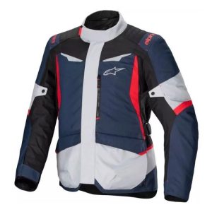 CHAQUETA ALPINESTARS ST-1 WP AZUL, NEGRO Y ROJO