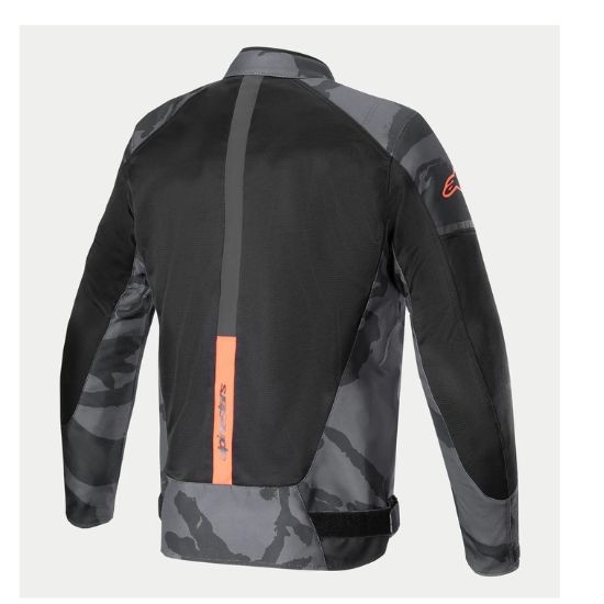 CHAQUETA ALPINESTARS T-SP X SUPERAIR GRIS CAMO Y ROJO