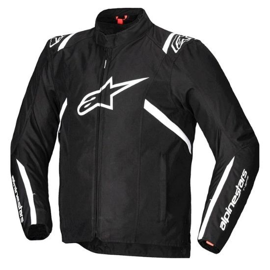 CHAQUETA ALPINESTARS T-SPS WATERPROOF NEGRA Y BLANCA