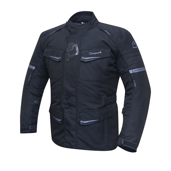 CHAQUETA DEGEND TRAVEL NEGRA
