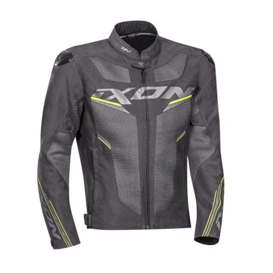 CHAQUETA IXON DRACO ANTRACITA, GRIS Y AMARILLA