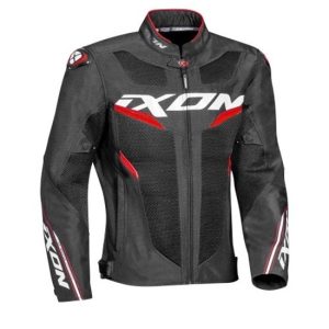 CHAQUETA IXON DRACO NEGRA, BLANCA Y ROJA