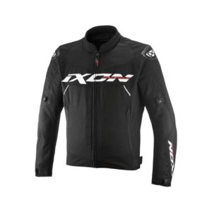 CHAQUETA IXON METEOR 31 NEGRA Y BLANCA