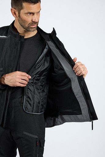CHAQUETA IXON MIDGARD NEGRA