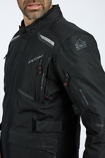 CHAQUETA IXON MIDGARD NEGRA