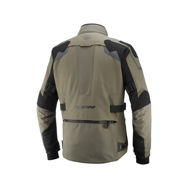 CHAQUETA IXON ODIN KHAKI Y NEGRA