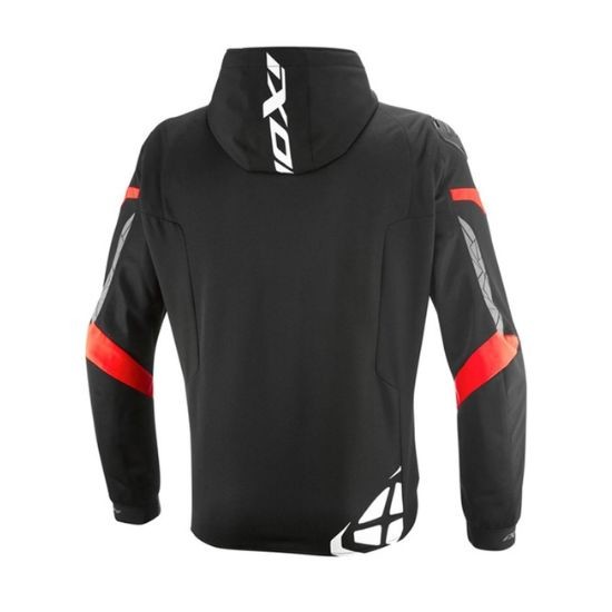 CHAQUETA IXON PULSION AIR NEGRA, BLANCA Y ROJAY ROJA