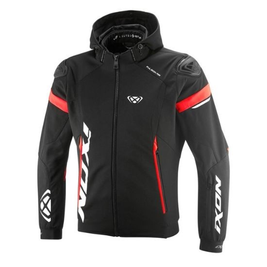 CHAQUETA IXON PULSION AIR NEGRA, BLANCA Y ROJAY ROJA