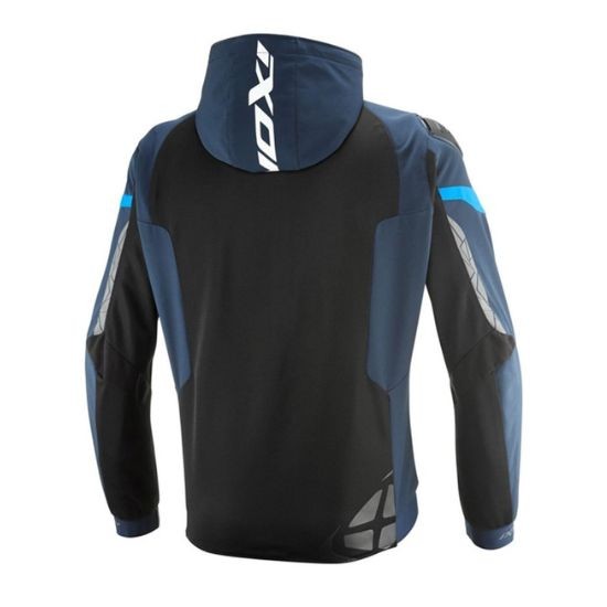 CHAQUETA IXON PULSION AIR NEGRA Y AZUL