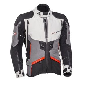 CHAQUETA IXON RAGNAR NEGRA, ANTRACITA Y ROJA