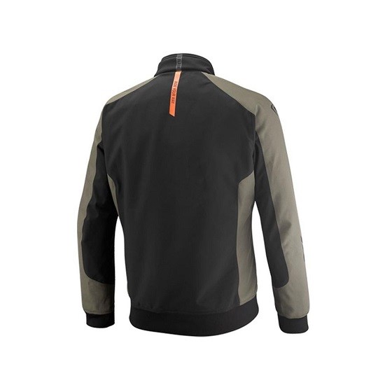 CHAQUETA IXON SIWA KHAKI Y NEGRA