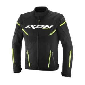 CHAQUETA IXON STRIKER 2 NEGRA Y AMARILLA
