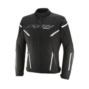 CHAQUETA IXON STRIKER 2 NEGRA Y BLANCA