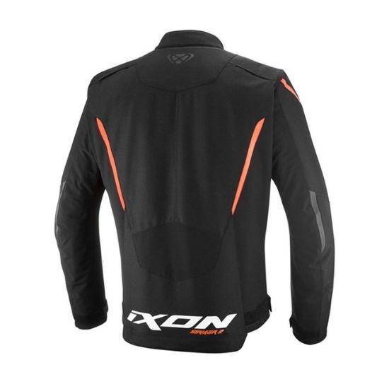 CHAQUETA IXON STRIKER 2 NEGRA Y NARANJA