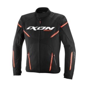 CHAQUETA IXON STRIKER 2 NEGRA Y NARANJA