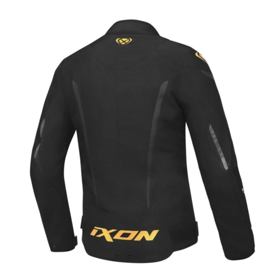 CHAQUETA IXON STRIKER LADY NEGRA GOLD