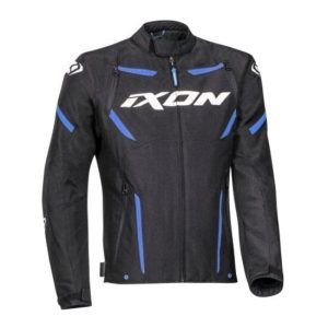CHAQUETA IXON STRIKER NEGRA, BLANCA Y AZUL