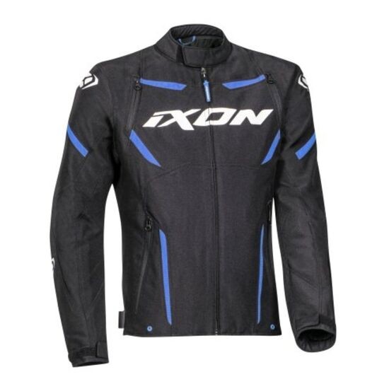 CHAQUETA IXON STRIKER NEGRA, BLANCA Y AZUL
