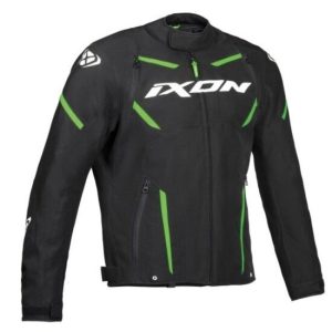 CHAQUETA IXON STRIKER NEGRA, BLANCA Y VERDE