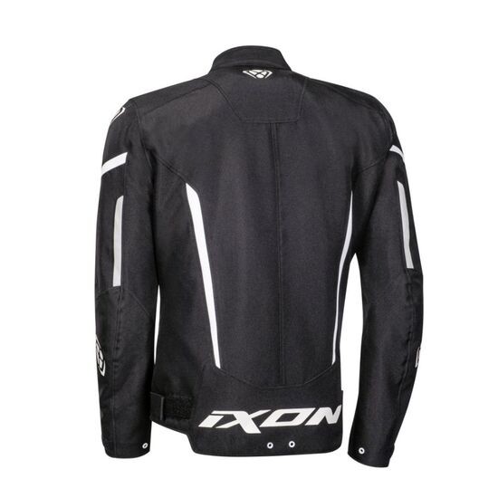 CHAQUETA IXON STRIKER NEGRA Y BLANCA