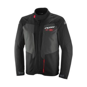 CHAQUETA IXON TYR NEGRA, ANTRACITA Y ROJA