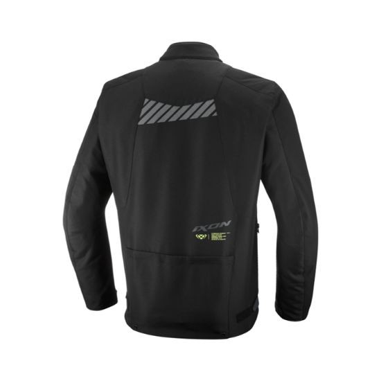 CHAQUETA IXON TYR NEGRA Y AMARILLA
