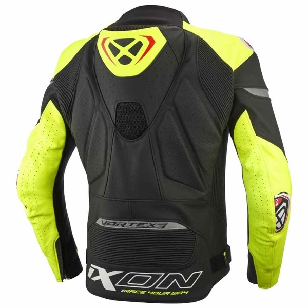 CHAQUETA IXON VORTEX 3 NEGRA Y AMARILLA