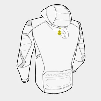 CHAQUETA MACNA MONDO 2.0 MARRÓN
