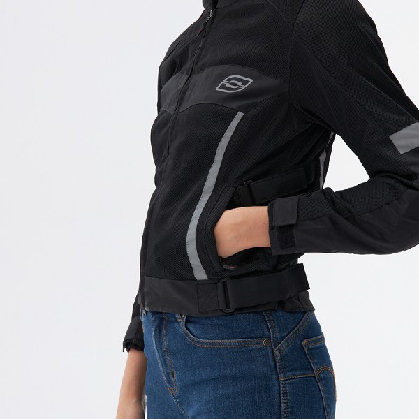 CHAQUETA OZONE DART LADY NEGRA