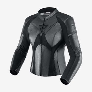 CHAQUETA REBELHORN DE CUERO REBEL LADY NEGRA