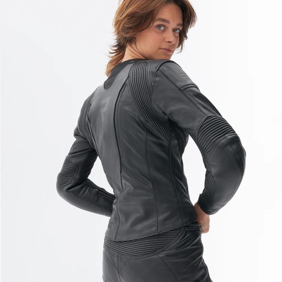 CHAQUETA REBELHORN DE CUERO REBEL LADY NEGRA