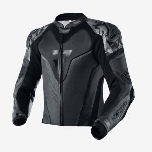 CHAQUETA REBELHORN DE CUERO REBELDE NEGRA
