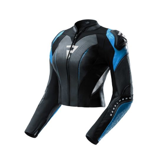 CHAQUETA REBELHORN DIVA RS NEGRA Y AZUL