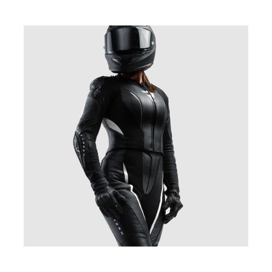 CHAQUETA REBELHORN DIVA RS NEGRA Y BLANCA