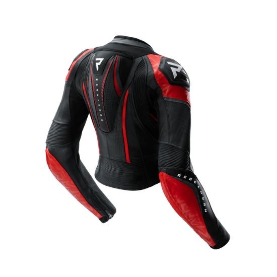 CHAQUETA REBELHORN DIVA RS NEGRA Y ROJA