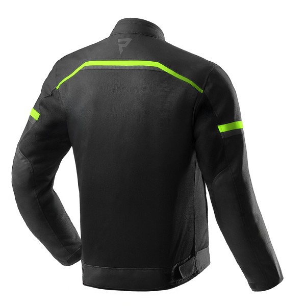 CHAQUETA REBELHORN ECHO NEGRA Y AMARILLA