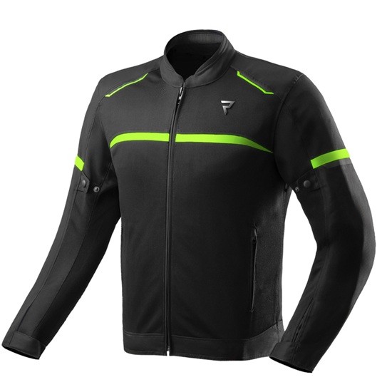 CHAQUETA REBELHORN ECHO NEGRA Y AMARILLA