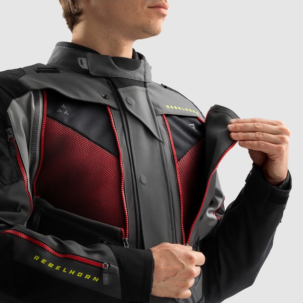 CHAQUETA REBELHORN HARDY 3.0 ANTHRACITE