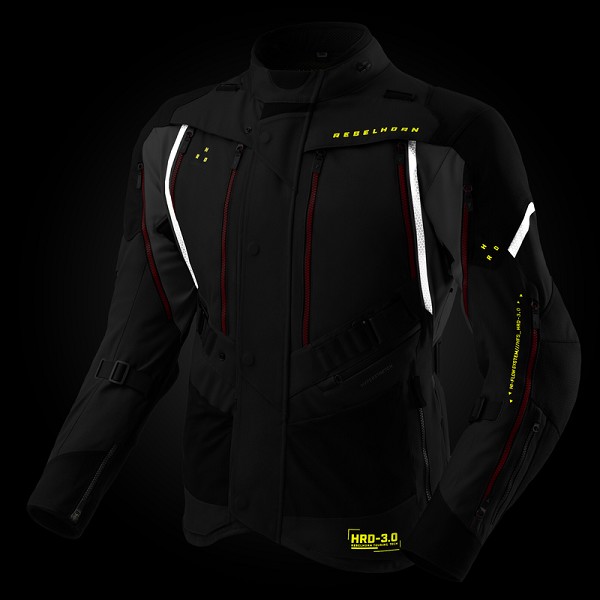 CHAQUETA REBELHORN HARDY 3.0 ANTHRACITE