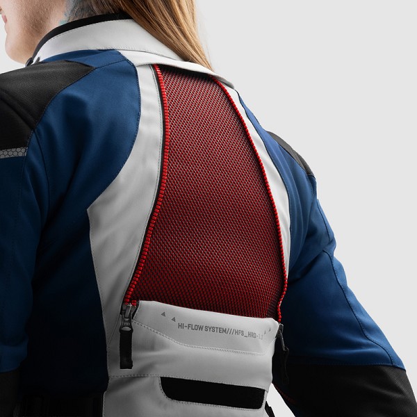 CHAQUETA REBELHORN HARDY 3.0 CHICA AZUL, GRIS Y ROJA